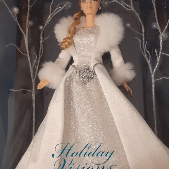 Holiday Visions Barbie Winter Fantasy Special Edition 2003 NEW IN BOX - Picture 5 of 12